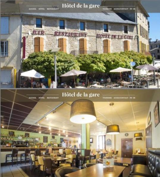 Hotel De La Gare Severac-d'Aveyron Luaran gambar